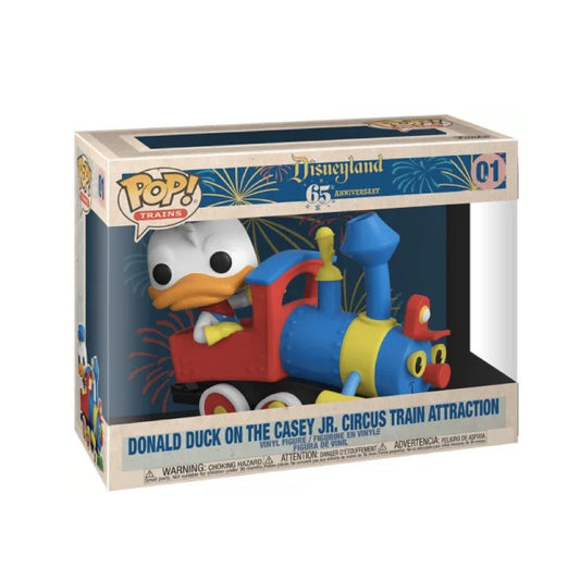 Funko Pop! Disney - Donald Duck on The Casey Circus Train Attraction 01