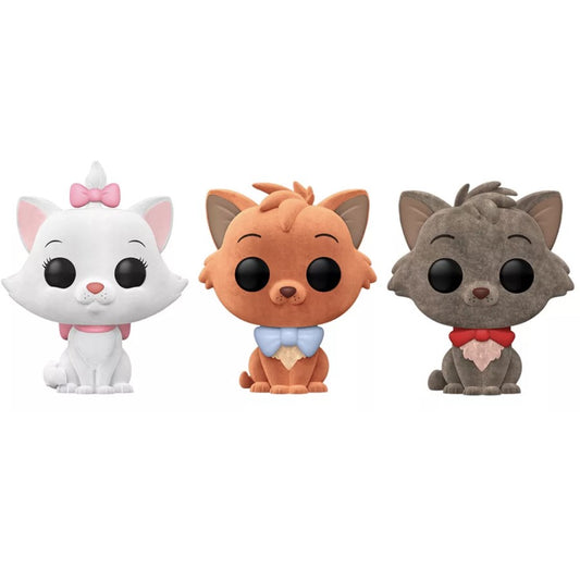 Funko Pop! Disney - Marie Toulouse Berlioz Flocked 3 pack (Special Edition)