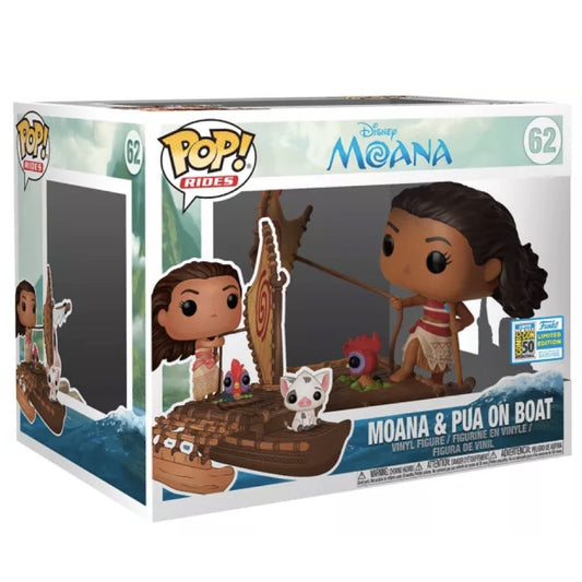 Funko Pop! Disney - Moana & Pua On Boat 62Comic Con (Limited Edition)