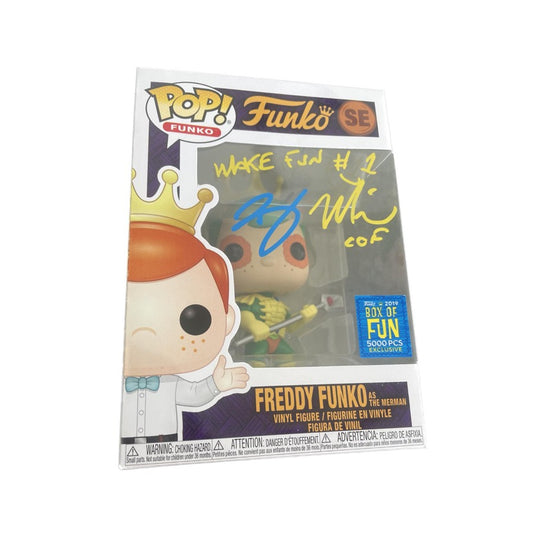 Funko Pop! Freddy Funko As The Merman SIGNED Box Of Fun (Limited 5.000Pcs )