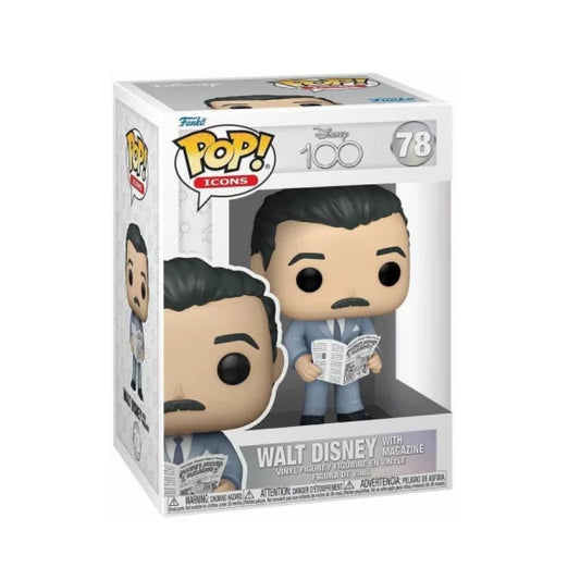 Funko Pop! Disney - Walt With Magazine 78