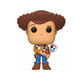 Funko Pop! Toy Story 4 - Disney - Sheriff Woody Holding Forky 535