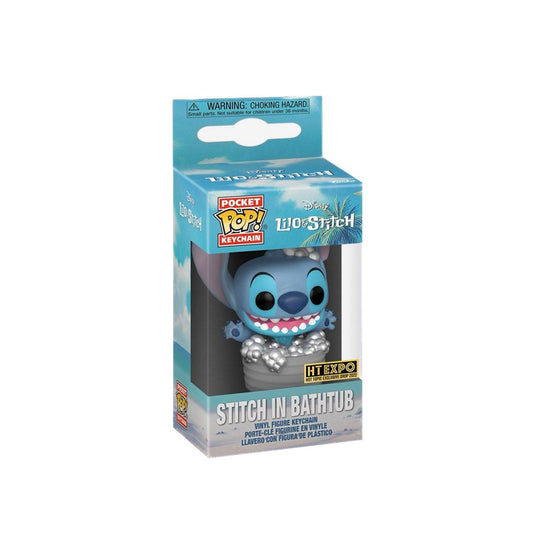 Funko Pop! Disney - Keychain - Stitch in Bathtub (Hot Topic Expo)