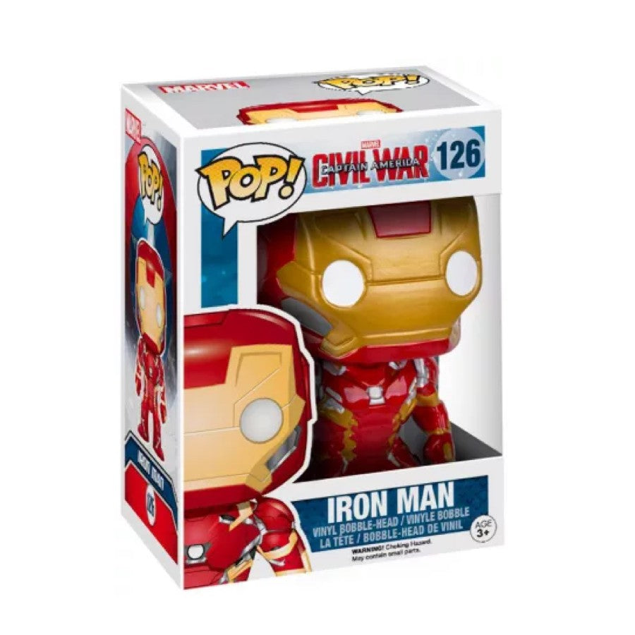 Funko Pop! Marvel Civil War - Iron Man 126