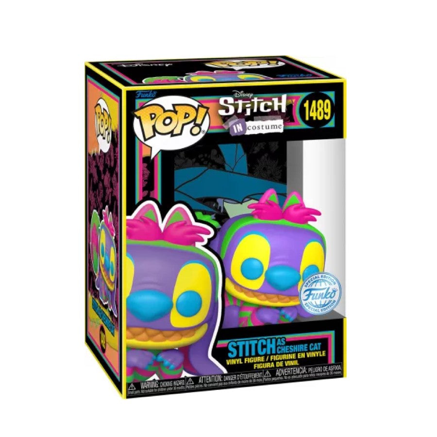 Funko Pop! Disney - Lilo & Stitch - Stitch As Cheshire Cat Blacklight 1489 (Special Edition)