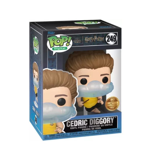 Funko Pop! NFT - Harry Potter - Cedric Diggory with Bubble-Head air Mask 249 (Limited 2.200Pcs)