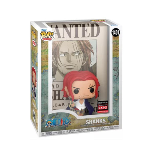 Funko Pop! One Piece - Shanks Poster 1401 Entertainment Expo 2024 (Limited Edition)