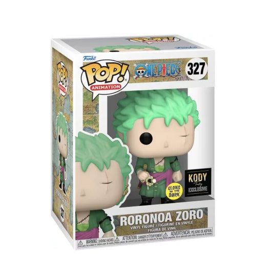 Funko Pop! One Piece Roronoa Zoro 327 glow in the dark ( Kody Exclusive)