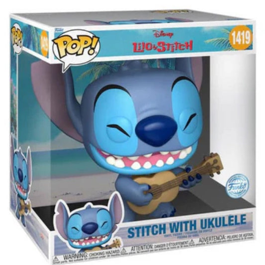 Funko Pop! Disney -Lilo & Stitch - Stitch With Ukulele 1419 (Special Edition)