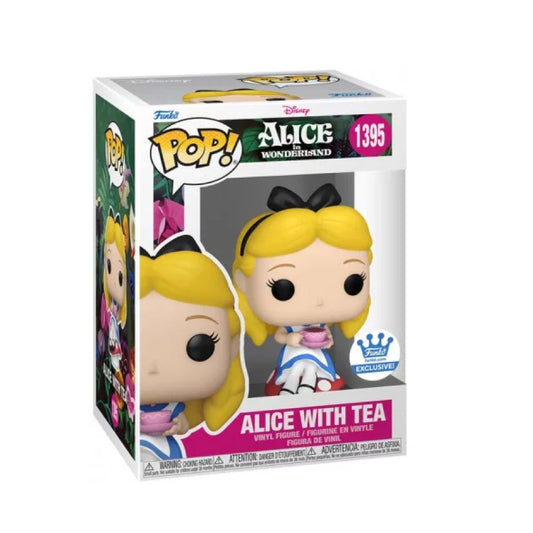 Funko Pop! Disney - Alice With Tea 1395 (Funko Exclusive)