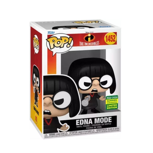 Funko Pop! Disney -  The Incredibles - Edna 1462 Summer Convention (Limited Edition)