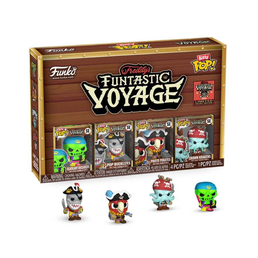 Funko Bitty - Funtastic Voyage - Buccaneers - Bucklers - Proto Pirates - Krakens