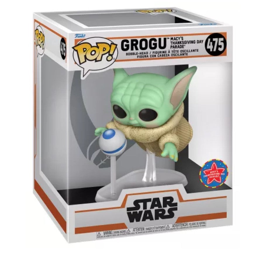 Funko Pop! Star Wars - Grogu, Macy's ThanksGiving Day parade 475 (Macy's Parade Day Exclusive)