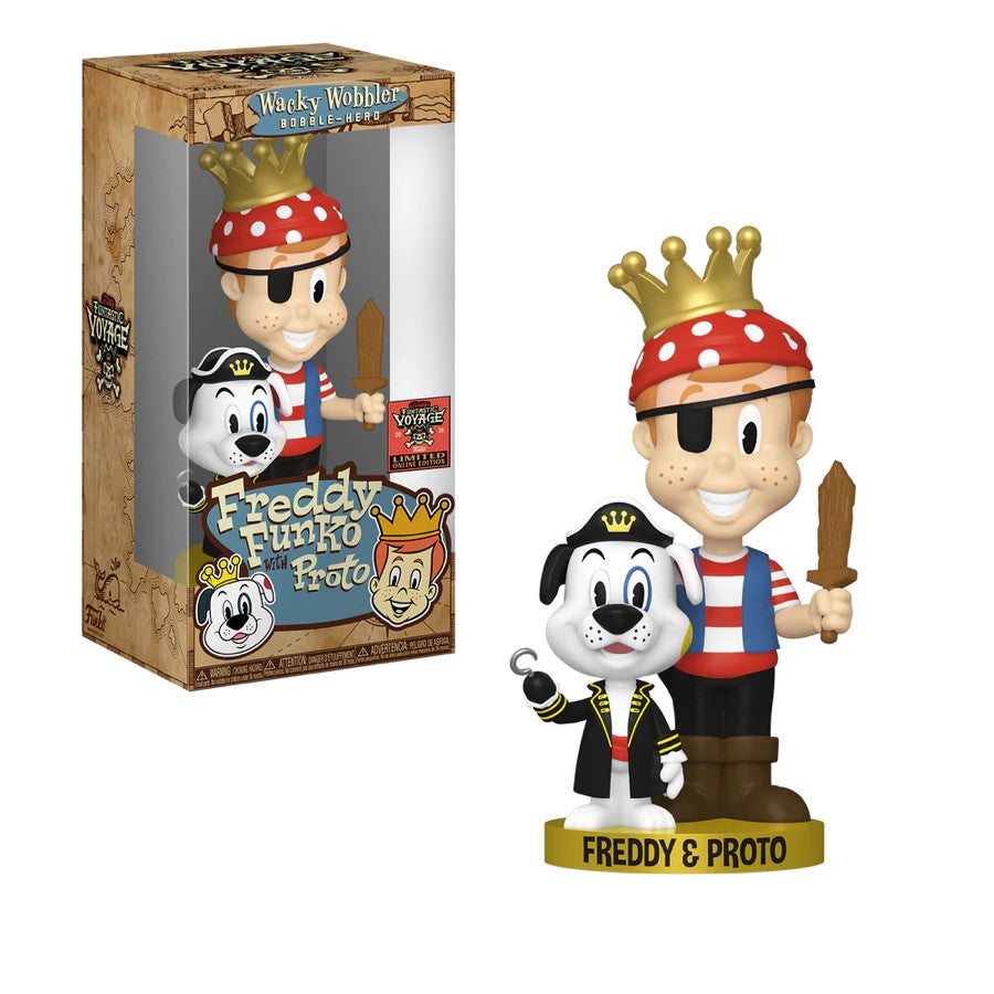 Funko Wacky Wobbler - Freddy Funko With Proto