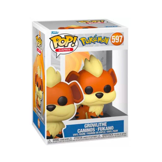 Funko Pop! Pokémon - Growlithe / Caninos / Fukano 597