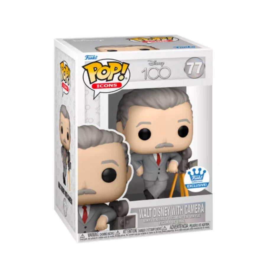 Funko Pop! Disney - Walt Disney with Camera 77 (Funko exclusive)