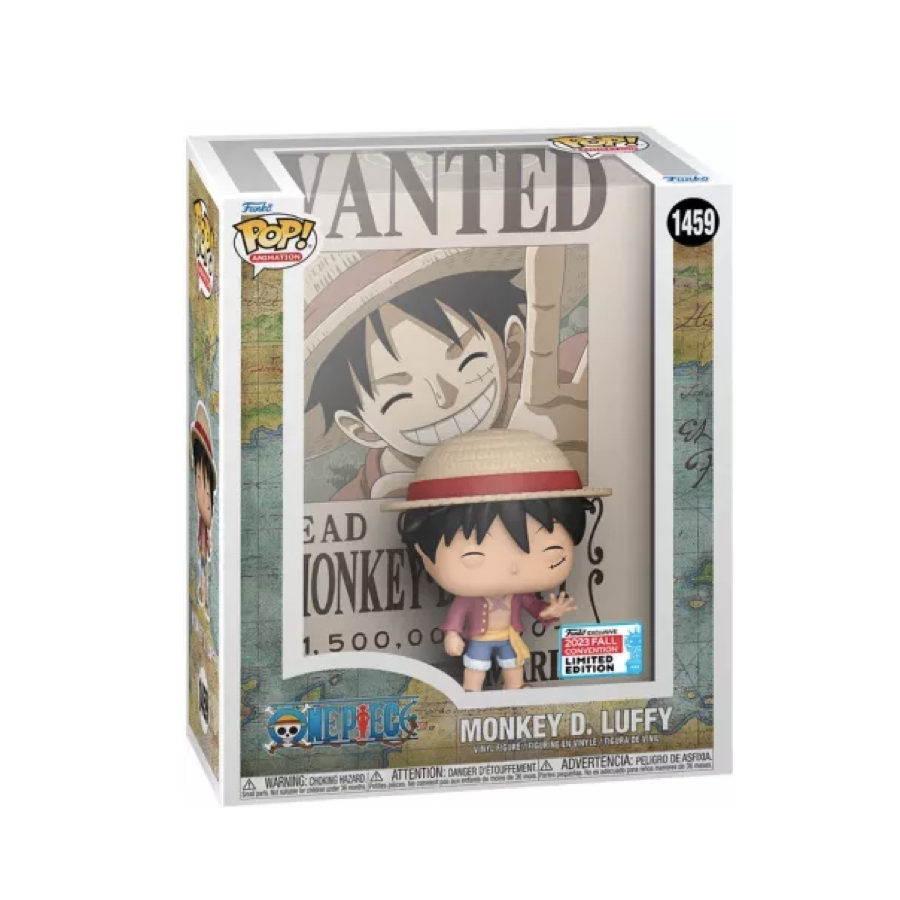 Funko Pop! One Piece -Poster Monkey D. Luffy 1459 Fall Convention 2023 (Limited Edition)