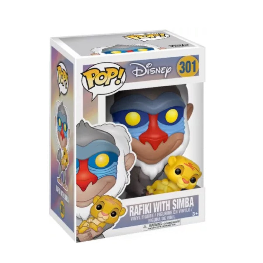 Funko Pop! Disney - Rafiki With Simba 301