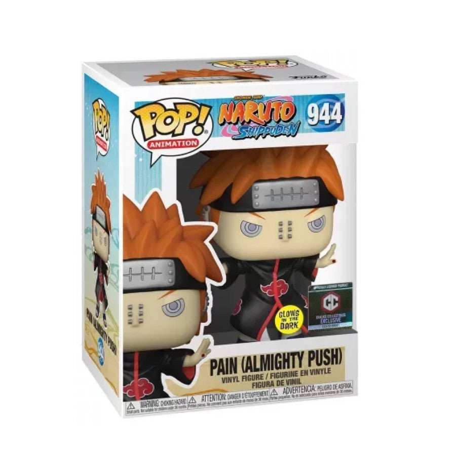 Funko Pop! Naruto Shippuden - Pain (Almighty Push) Glow in The Dark (Chalice Exclusive)