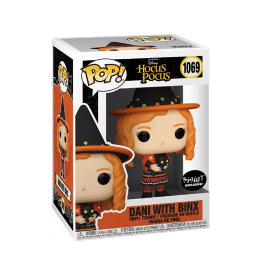 Funko Pop! Disney - Hocus Pocus - Dani With Binx 1069 (Spririt Exclusive)