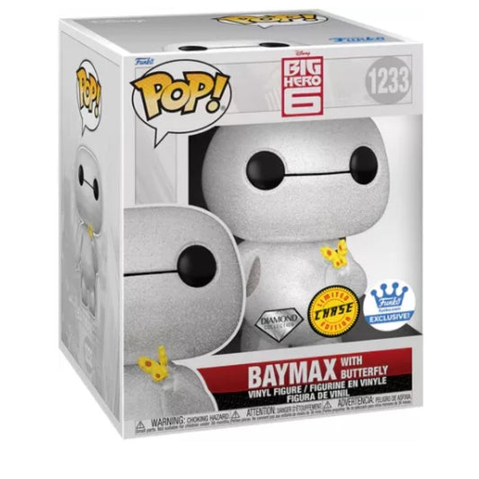 Funko Pop! Disney - Big Hero - Baymax with Butterfly Chase Diamond (Funko Exclusive)