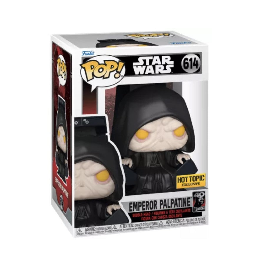 Funko Pop! Star Wars - Emperor Palpatine 614 (Hot Topic Excusive)