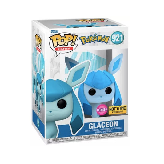 Funko Pop! Pokémon - Glacéon 921 (Flocked) (Hot Topic Exclusive)