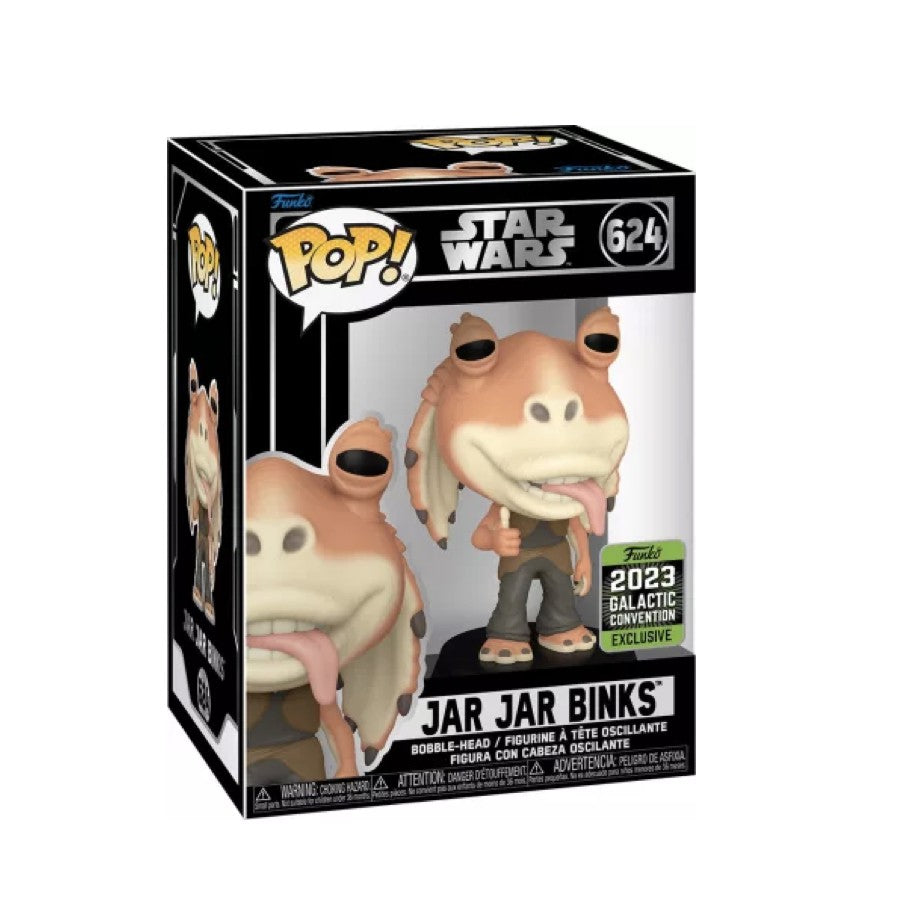 Funko Pop! Star Wars - jar Jar Binks 624 Galactic Convention 2023 Exclusive (Limited Edition)