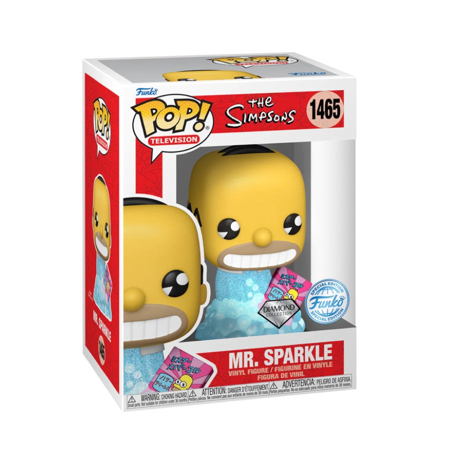 Funko Pop! The Simpsons - Mr Sparkle Diamond 1465 (Special Edition)