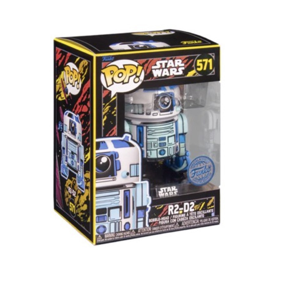 Funko Pop! Star Wars - R2-D2 Retro series 571 (Spécial Edition)