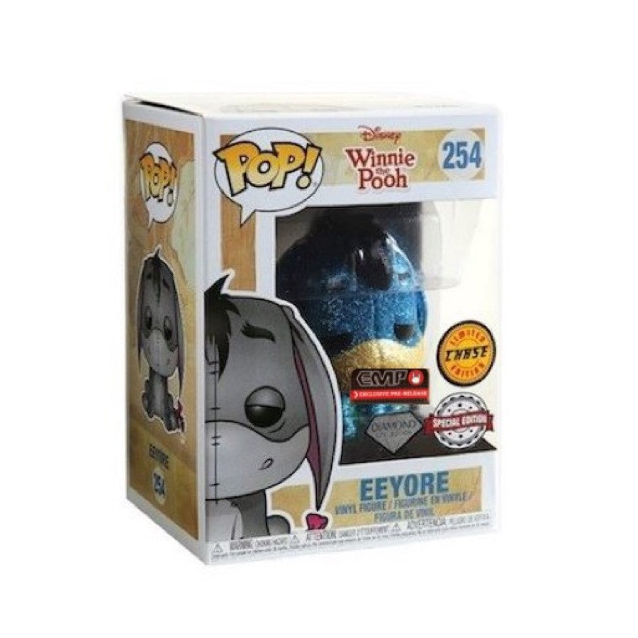 Funko Pop! Disney - Eeyore Diamond Chase 254(Emp Exclusive) (Special Edition)