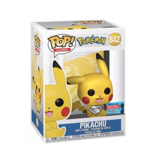 Funko pop! Pokemon - Pikachu 842 Diamond Fall Convention 2021 (Limited Edition)