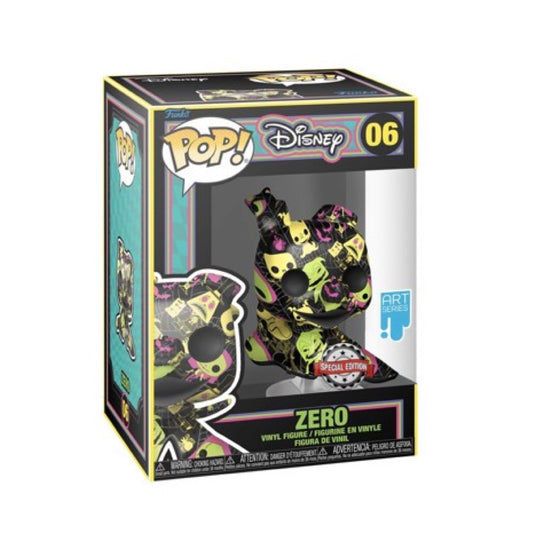 Funko pop! Disney - Zero Blacklight 06 (Art Series) (Special Edition)