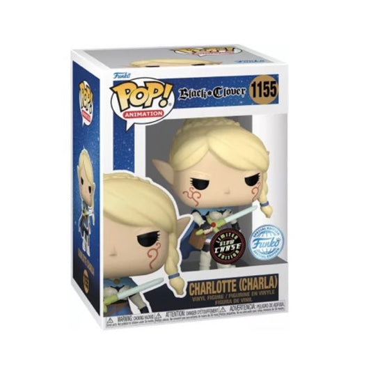 Funko Pop! Black Clover - Charlotte (Charla) CHASE Glow In The Dark 1155 ( Special Edition)