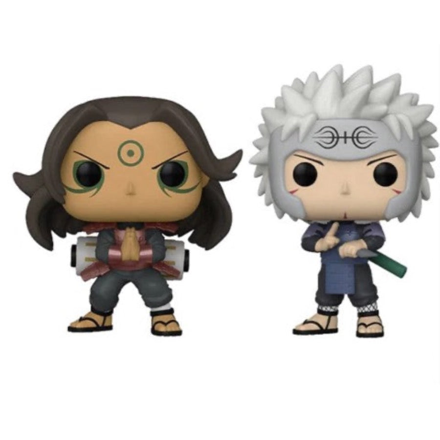 Funko Pop! Naruto Hashirama Et Tobirama 2-Pack Exclusivité AE