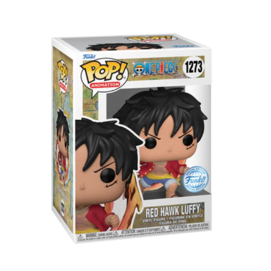 Funko Pop! One piece- Red Hawk Luffy 1273 (Spécial édition)