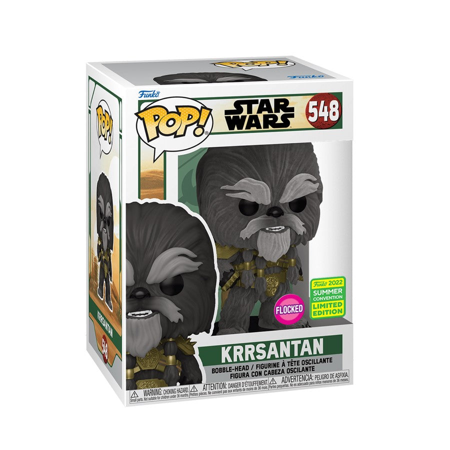 Funko Pop! Star Wars Krrsantan Flocked 548 (Summer Convention 2022)