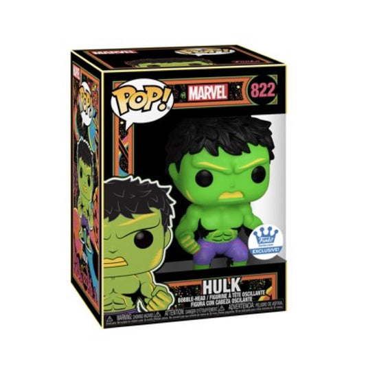 Funko Pop! Marvel - Hulk blacklight 822 (funko Exclusive)