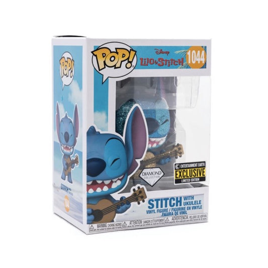 Funko Pop! Disney Stitch with ukulele diamond 1044 (Entertaiment Earth Exclusive)