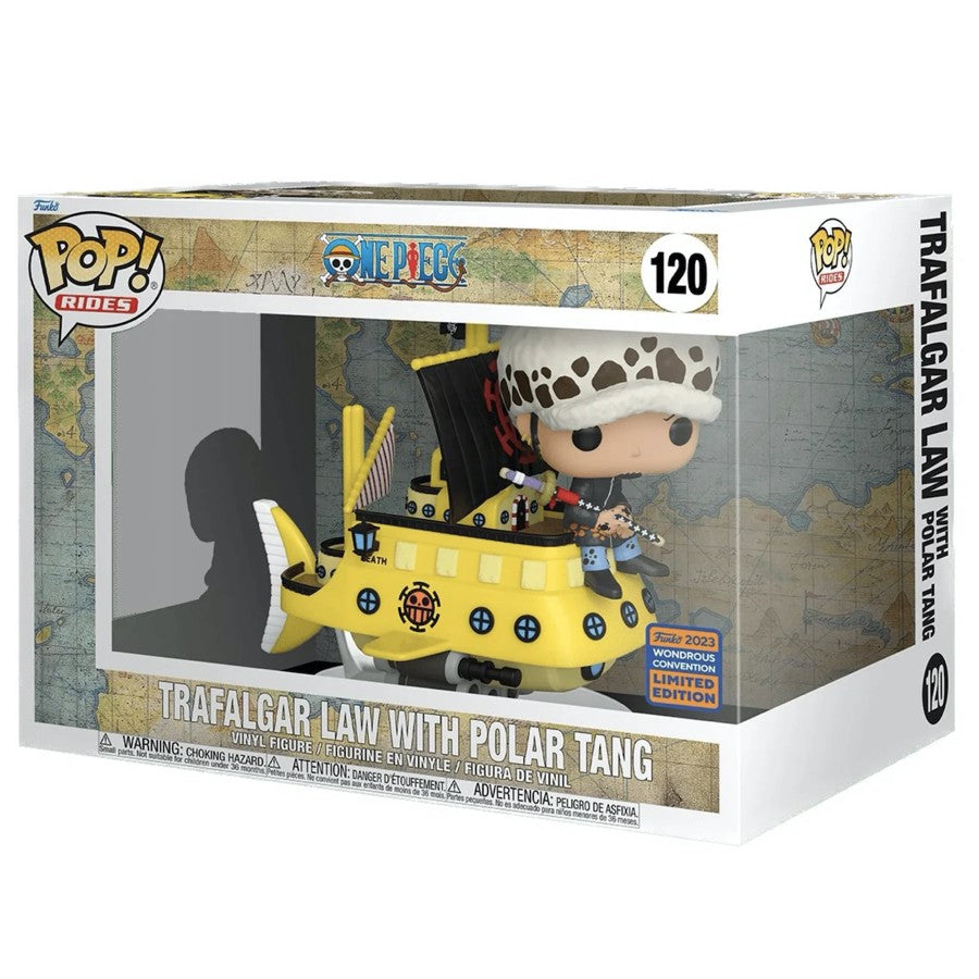 Funko Pop! One Piece - Trafalgar Law With Polar Tang 120 Wondrous Convention 2023 (Limited Edition)