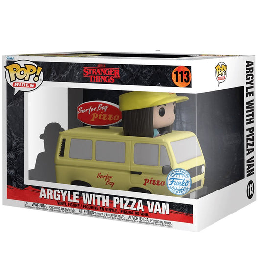 Funko Pop! Stranger Things - Argyle With Pizza Van 113 (Special Edition)