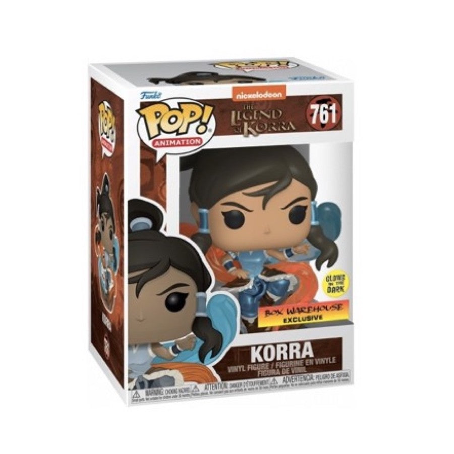 Funko Pop! The Legend of Korra - Korra Glow In The Dark 761 (Box Warehouse Exclusive)