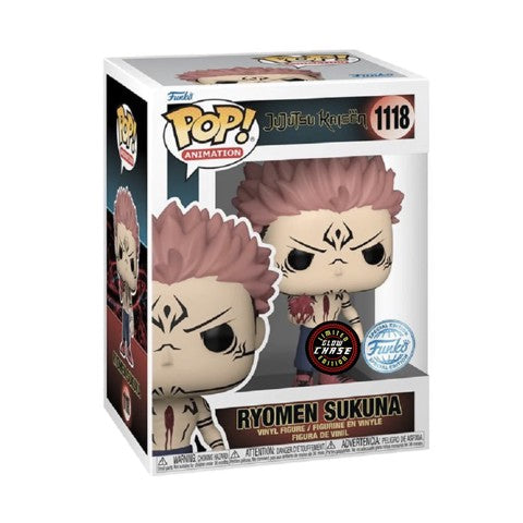 Funko Pop! jujustu Kaisen - Ryomen Sukuna Chase 1118 (Spécial Edition)