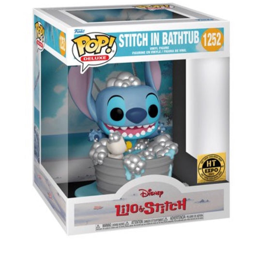 Funko Pop! Disney Stitch In Bathtub 1252 (Hot Topic Expo 2022)