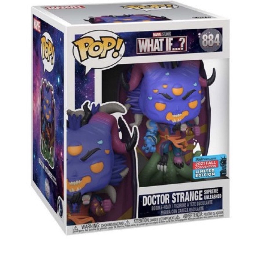 Funko Pop! Marvel - Doctor Strange 6" Supreme Unleashed 884 Fall Convention 2021 (Limited Edition)