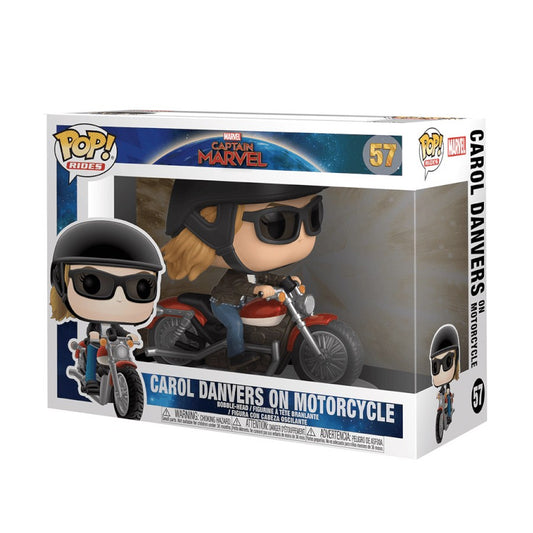 Funko Pop! Marvel - Carol Danvers on Motorcycle 57