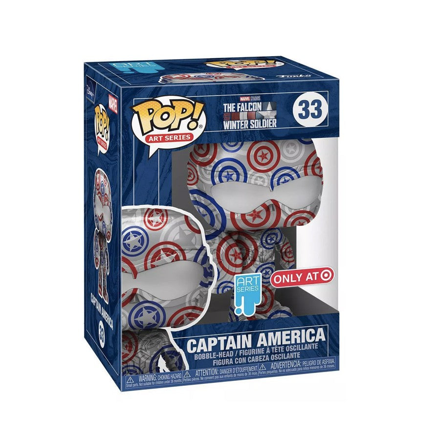 Funko Pop! Marvel - Captain America 33 Art series (Target Exclusive)