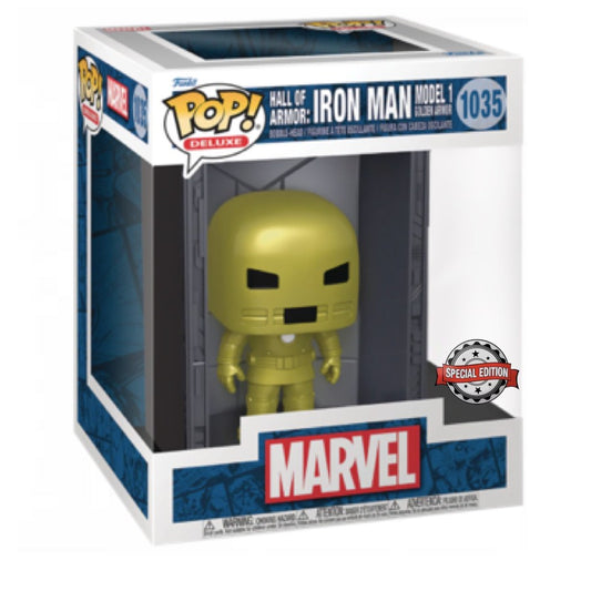 Funko Pop! Marvel - Iron Man Model 1 Golden Armor 1035 (Special Edition)